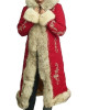The Christmas Chronicles 2 Mrs. Claus Red Hooded Fur Collar Coat The Christmas Chronicles 2 Mrs. Claus Red Hooded Fur Collar Coat