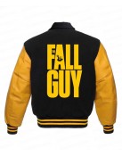 The Fall Guy Ryan Gosling Black & Yellow Varsity Jacket