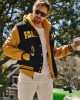 The Fall Guy Ryan Gosling Black & Yellow Varsity Jacket The Fall Guy Ryan Gosling Black & Yellow Varsity Jacket