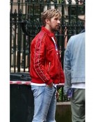 The Fall Guy Ryan Gosling Red Satin Jacket