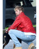 The Fall Guy Ryan Gosling Red Satin Jacket The Fall Guy Ryan Gosling Red Satin Jacket