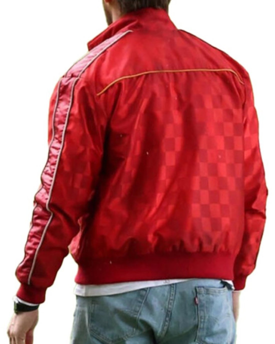 The Fall Guy Ryan Gosling Red Satin Jacket The Fall Guy Ryan Gosling Red Satin Jacket