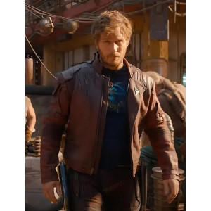 The Guardians of the Galaxy Holiday Special Star Lord Jacket