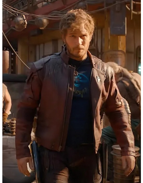 The Guardians of the Galaxy Holiday Special Star Lord Jacket