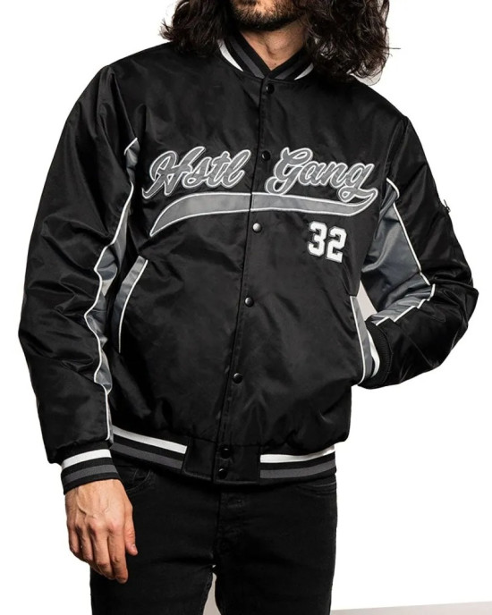 The Hustle Gang Brawlers Varsity Jacket The Hustle Gang Brawlers Varsity Jacket