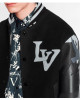 The Kid Laroi Wrong Camo Chains LV Varsity Jacket The Kid Laroi Wrong Camo Chains LV Varsity Jacket