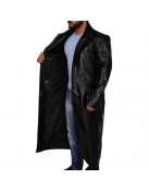 The Matrix Laurence Fishburne Leather Coat
