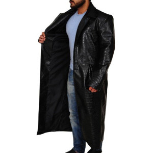 The Matrix Laurence Fishburne Leather Coat