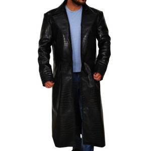 The Matrix Laurence Fishburne Leather Coat