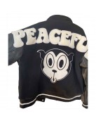 The Peaceful People Letterman Jacket