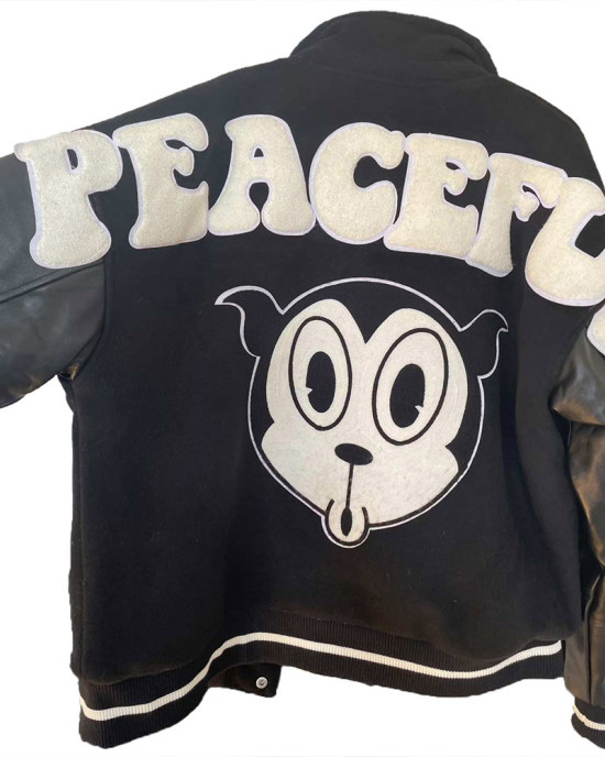 The Peaceful People Letterman Jacket The Peaceful People Letterman Jacket