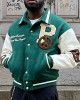 The Peaceful People Letterman Jacket The Peaceful People Letterman Jacket