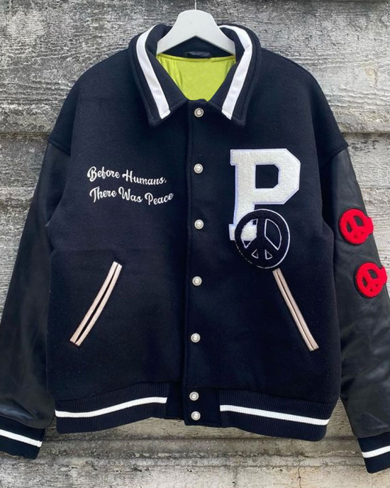 The Peaceful People Letterman Jacket The Peaceful People Letterman Jacket