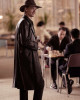The Queen’s Gambit Benny Watts Black Trench Coat The Queen’s Gambit Benny Watts Black Trench Coat