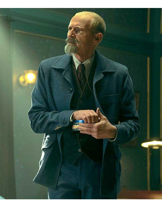 The Umbrella Academy Season 3 Colm Feore Blue Coat