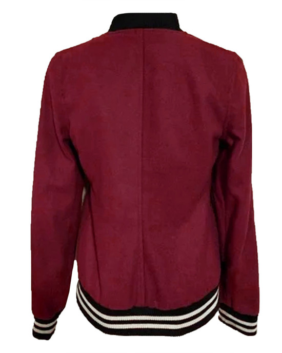 The Vampire Diaries S04 Nina Dobrev Varsity Jacket The Vampire Diaries S04 Nina Dobrev Varsity Jacket