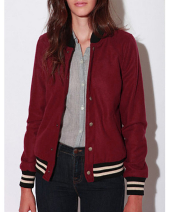 The Vampire Diaries S04 Nina Dobrev Varsity Jacket The Vampire Diaries S04 Nina Dobrev Varsity Jacket