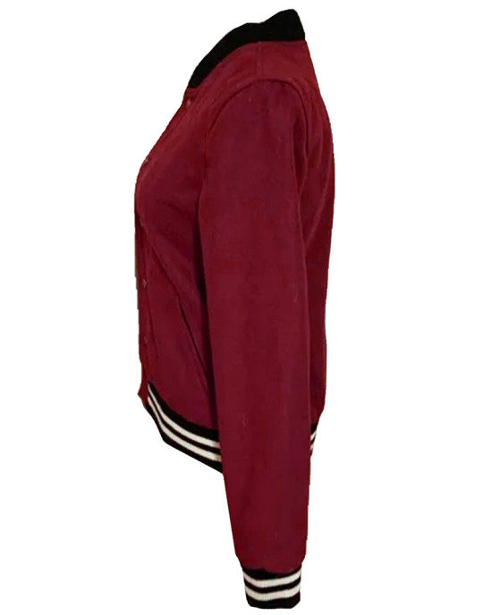 The Vampire Diaries S04 Nina Dobrev Varsity Jacket The Vampire Diaries S04 Nina Dobrev Varsity Jacket