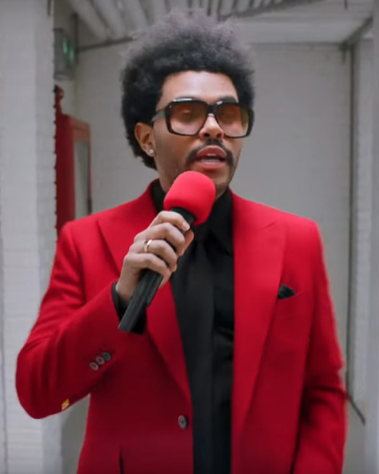 The Weeknd Blinding Lights Coat The Weeknd Blinding Lights Coat