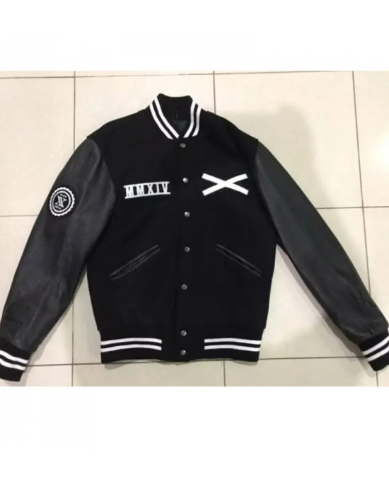 The Weeknd XO Varsity Black Jacket The Weeknd XO Varsity Black Jacket