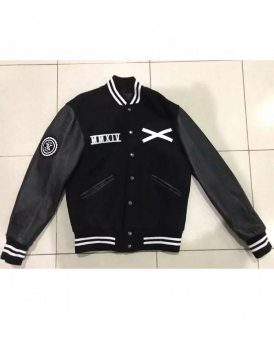 The Weeknd XO Varsity Black Jacket