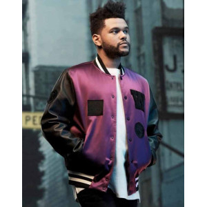 The Weeknd Xo Tour Life Purple Jacket