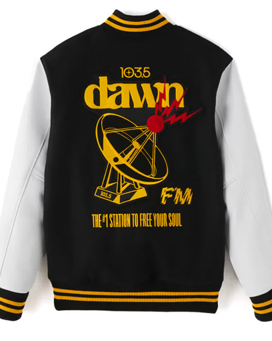 The Weeknd’s Birthday One of One Wool Varsity Jacket The Weeknd’s Birthday One of One Wool Varsity Jacket