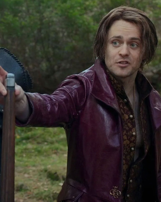 The Witcher Joey Batey Maroon Coat The Witcher Joey Batey Maroon Coat