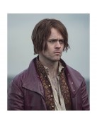 The Witcher Joey Batey Maroon Coat