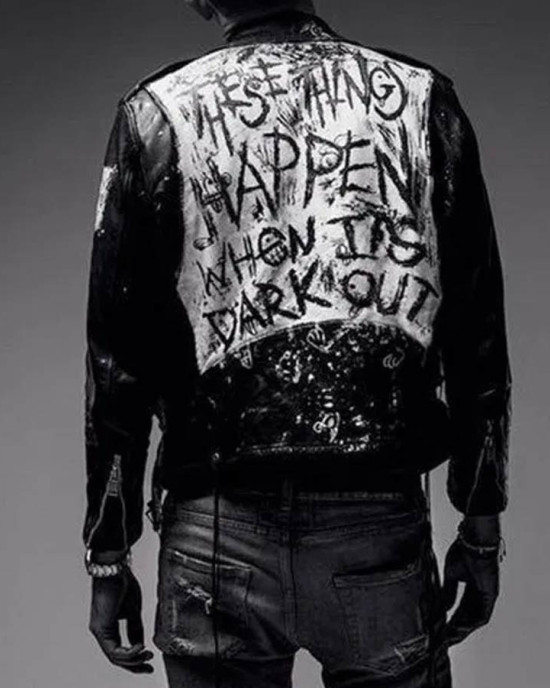 These Things Happen When It’s Dark Out Leather Jacket These Things Happen When It’s Dark Out Leather Jacket