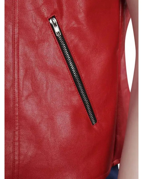 Thor Love and Thunder Chris Hemsworth Red Leather Vest Costume Thor Love and Thunder Chris Hemsworth Red Leather Vest Costume