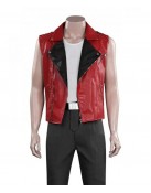 Thor Love and Thunder Chris Hemsworth Red Leather Vest Costume