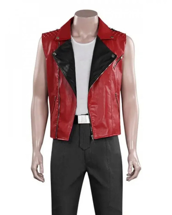 Thor Love and Thunder Chris Hemsworth Red Leather Vest Costume Thor Love and Thunder Chris Hemsworth Red Leather Vest Costume