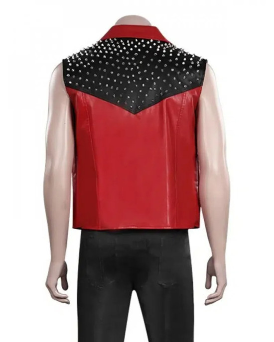 Thor Love and Thunder Chris Hemsworth Red Leather Vest Costume Thor Love and Thunder Chris Hemsworth Red Leather Vest Costume