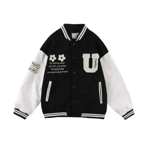 TideEku Flowers Black/Blue Jacket