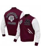 Tigers Morehouse College Wool Varsity Maroon Jacket