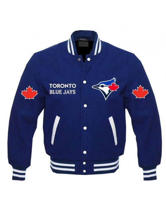 Toronto Blue Jays Varsity Royal Wool Jacket