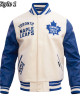 Toronto Maple Leafs Retro Classic Rib Varsity Jacket Toronto Maple Leafs Retro Classic Rib Varsity Jacket
