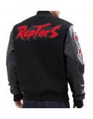 Toronto Raptors Black Varsity Jacket