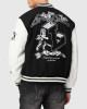Tough Love Black and White Varsity Jacket Tough Love Black and White Varsity Jacket