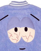 Towelie Purple and White Varsity Jacket