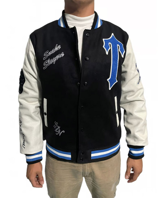 Trapstar Snake Slayers Varsity Jacket