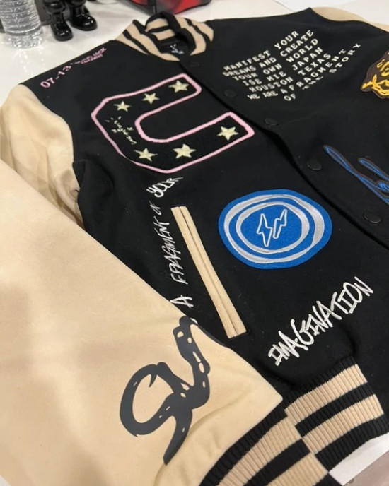 Travis Scott Letterman Jacket Travis Scott Letterman Jacket