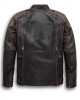 Triple Vent Moto Brown Leather Jacket Triple Vent Moto Brown Leather Jacket