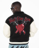Trust Over Love Black Varsity Jacket Trust Over Love Black Varsity Jacket
