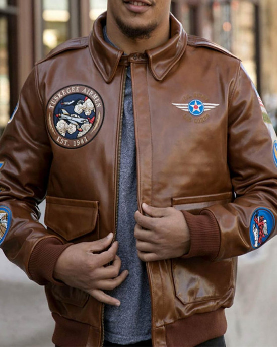 Tuskegee Airmen Leather Jacket Tuskegee Airmen Leather Jacket