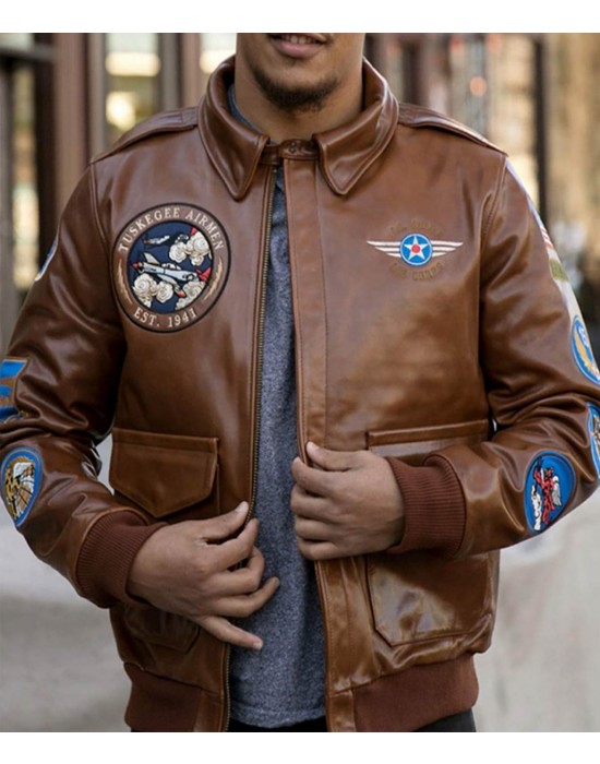 Tuskegee Airmen Leather Jacket