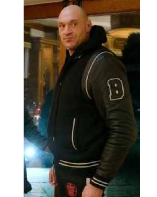 Tyson Fury At Home With The Furys Varsity Jacket Tyson Fury At Home With The Furys Varsity Jacket