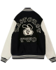 Undercover Last Orgy 2 Red Navy Wool Varsity Jacket Undercover Last Orgy 2 Red Navy Wool Varsity Jacket