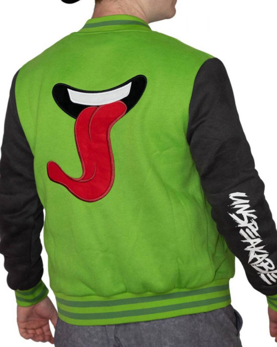 Unspeakable Letterman Green and Black Jacket Unspeakable Letterman Green and Black Jacket